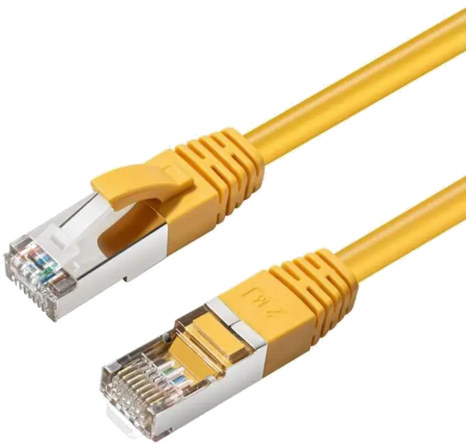 MicroConnect SSTP6015Y Patch cord 1.5m S/FTP CAT6 Yellow LSZH, 5711045466434