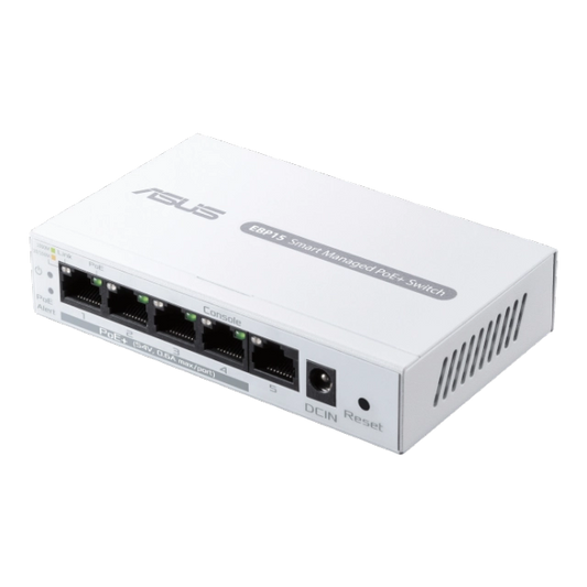 Asus EBP15 Switch 5 Porturi GBE Smart managed 10/100/1000Mbps Buget POE 60w, 4711387093986