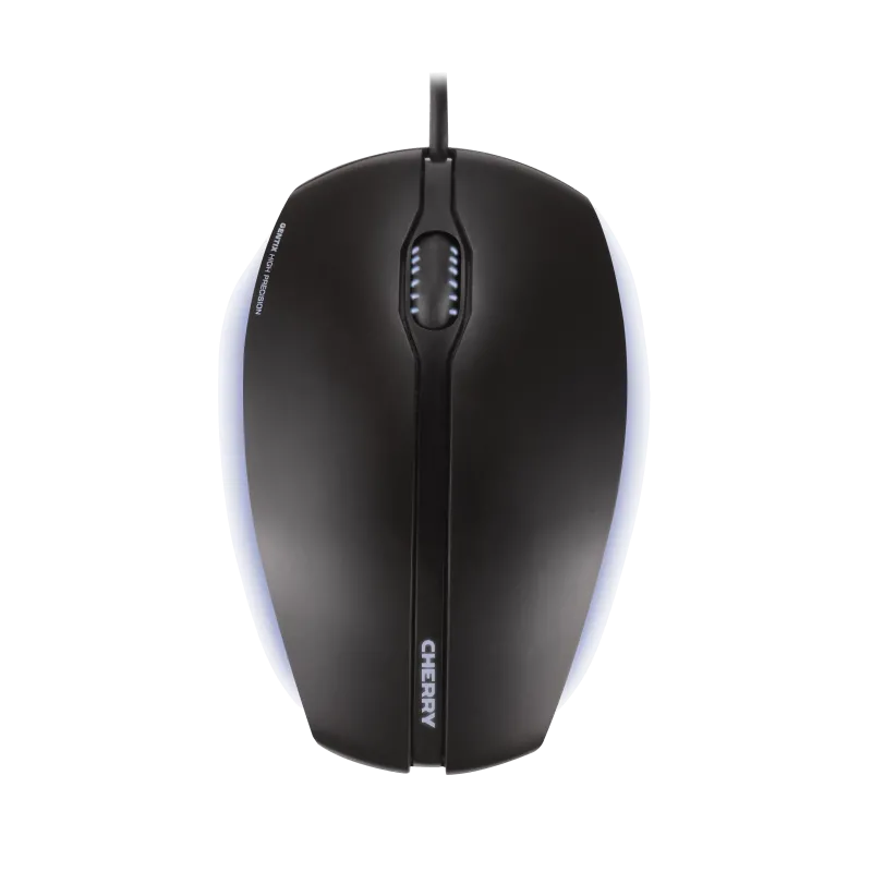 Cherry JM-0300 GENTIX Illuminated Mouse optic cu fir 1000 dpi, 3 butoane, negru, 4025112074264