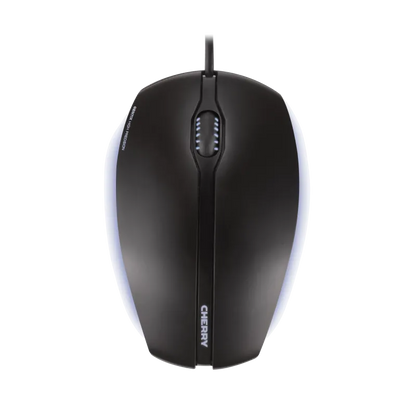 Cherry JM-0300 GENTIX Illuminated Mouse optic cu fir 1000 dpi, 3 butoane, negru, 4025112074264