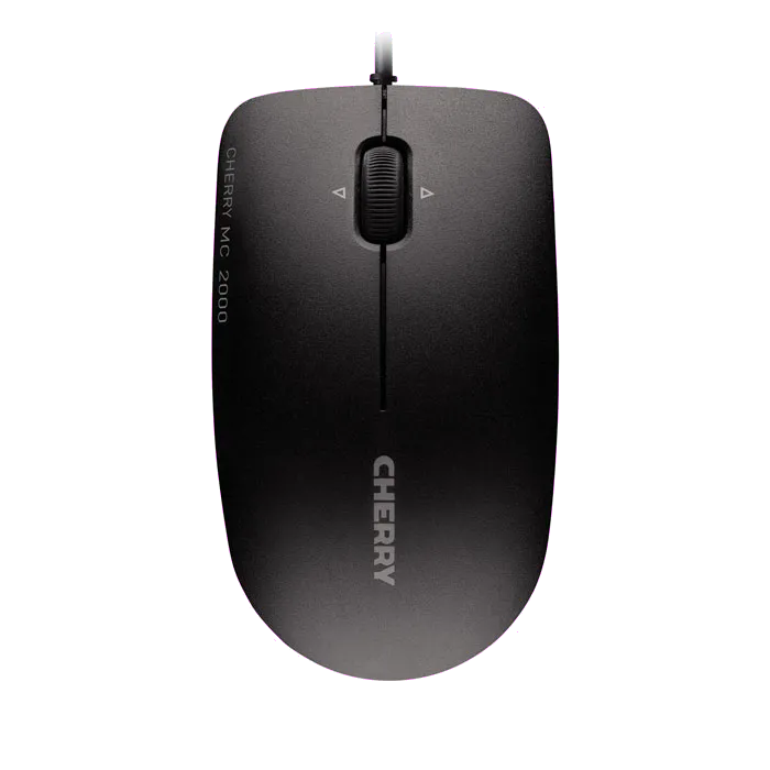 Cherry JM-0600-2 MC 2000 Mouse optic cu fir 1600 dpi, 3 butoane, negru, 4025112083334