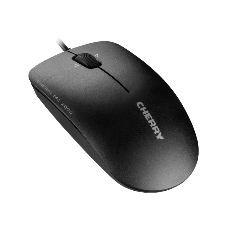 Cherry JM-0600-2 MC 2000 Mouse optic cu fir 1600 dpi, 3 butoane, negru, 4025112083334