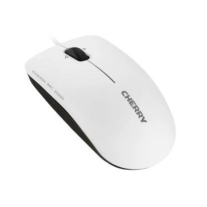 Cherry JM-0600-0 MC 2000 Mouse optic cu fir 1600 dpi, 3 butoane, gri, 4025112086182