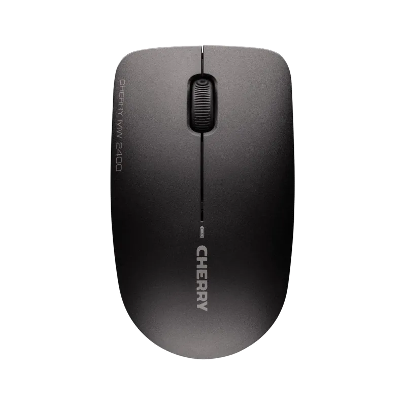 Cherry JW-0710-2 MW 2400 Mouse optic fără fir 1200 dpi, 3 butoane, negru, 4025112088520