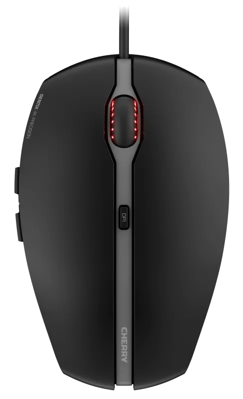 Cherry JM-0340-2 GENTIX 4K Mouse optic cu fir 3600 dpi, 6 butoane, negru, 4025112089992