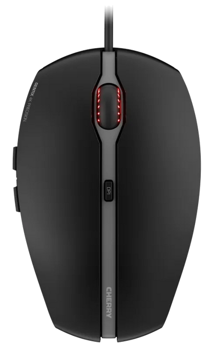 Cherry JM-0340-2 GENTIX 4K Mouse optic cu fir 3600 dpi, 6 butoane, negru, 4025112089992