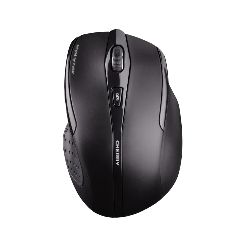 Cherry JW-T0100 MW 3000 Mouse optic fără fir 1750 dpi, 6 butoane, negru, 4025112076657