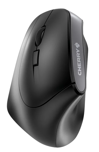 Cherry JW-4550 MW 4500 Mouse optic fără fir 1200 dpi, 6 butoane, negru, pentru mâna stangă, 4025112090653