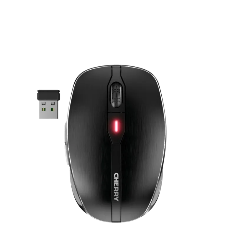 Cherry JW-8100 MW 8C ADVANCED Mouse optic fără fir 3000 dpi, 6 butoane, negru, AES-128, 4025112095696