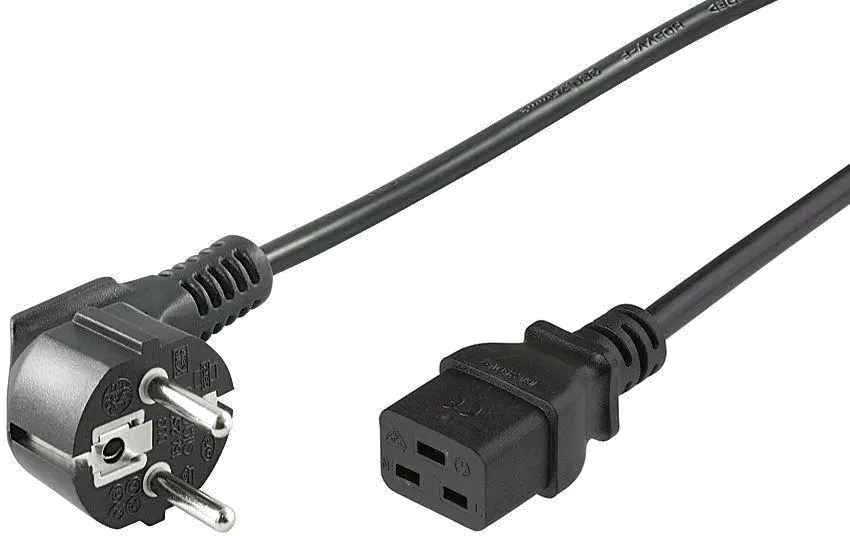 MicroConnect PE0771901 Cablu alimentare UPS de la retea, 16A, Schuko > IEC-320-C19, 1m, 5706998899767