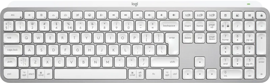 Logitech 920-011588 Tastatura iluminata MX Keys S Bluetooth US Int, gri deschis, 5099206112155