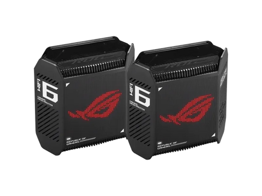 Asus GT6(B-2-PK) ROG Rapture GT6 (B-2-PK) Sistem Mesh Gaming AX10000 WiFi6 1.7GHz, 4711081798569