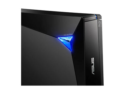 Asus BW-16D1X-U/BLK/G/AS BW-16D1X-U 16X Blu-ray writer extern USB 3.0 NERO Backitup E-Media, 4718017891714