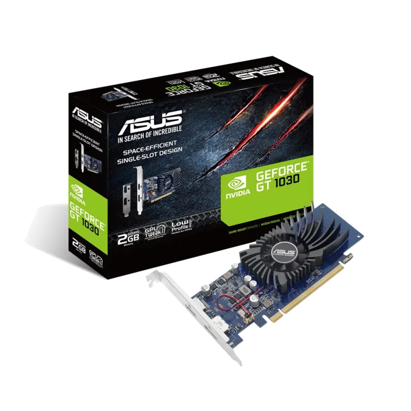 Asus GT1030-2G-BRK GT1030-2G-BRK Placa video nVidia GeForce GT1030 PCI Express 3.0 GDDR5 2GB, 4712900910223