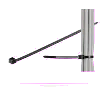 MicroConnect CABLETIE5 Set 100 coliere plastic 280x4.8mm negre, 5711045912474