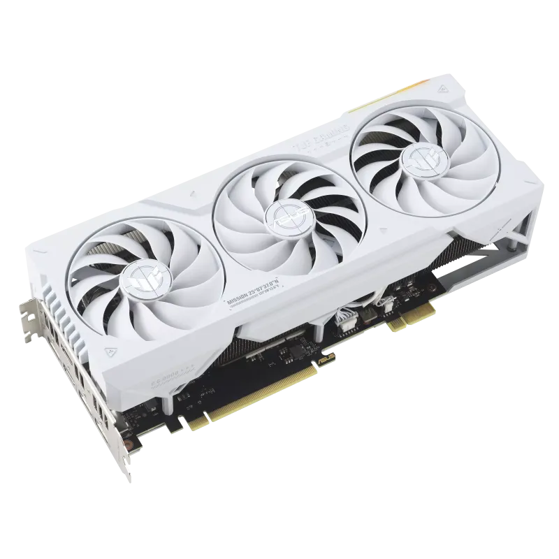 Asus RTX4070TIS-O16G-BTFWHITE TUF Gaming placa video GeForce RTX 4070 Ti SUPER BTF White OC Edition 16GB GDDR6, 4711387497272