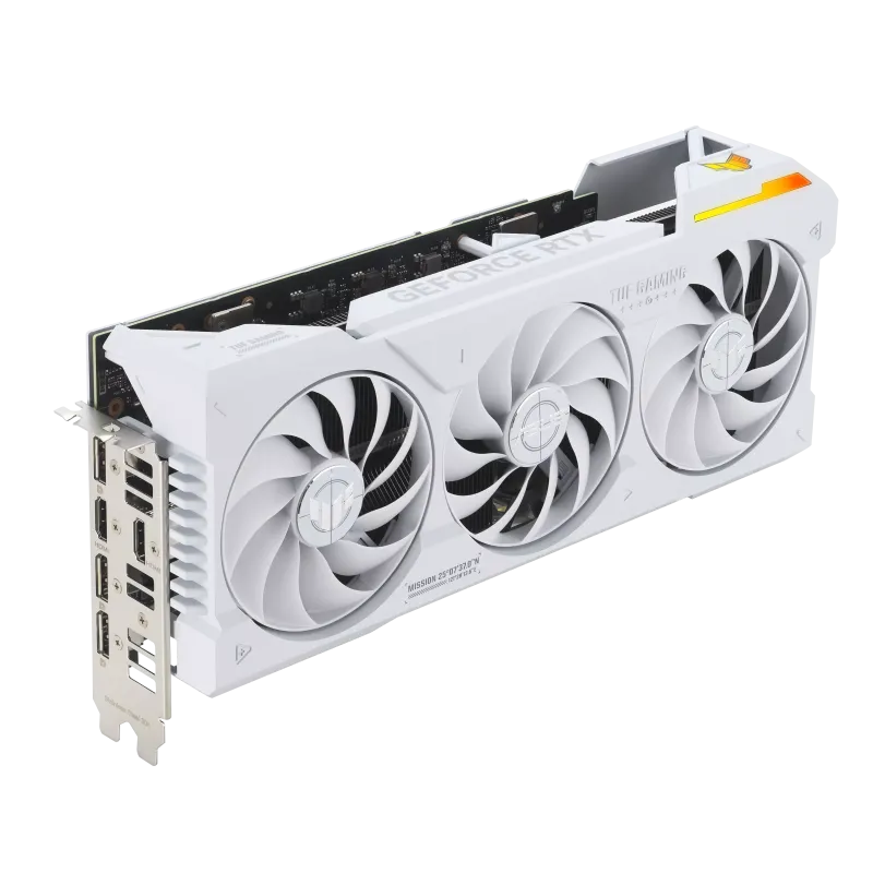 Asus RTX4070TIS-O16G-BTFWHITE TUF Gaming placa video GeForce RTX 4070 Ti SUPER BTF White OC Edition 16GB GDDR6, 4711387497272