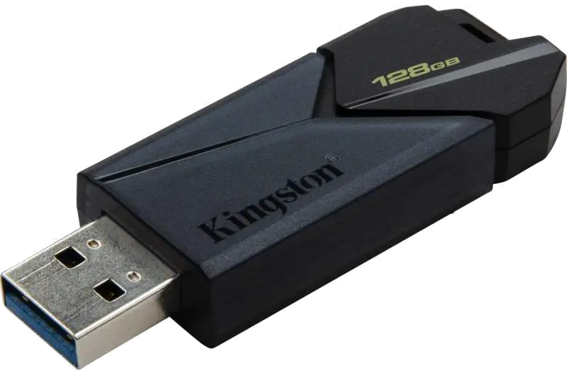 Kingston DTXON/128GB Data Traveler Exodia Onyx Flash Drive 128GB USB 3.2 Gen1 Black, 740617332742