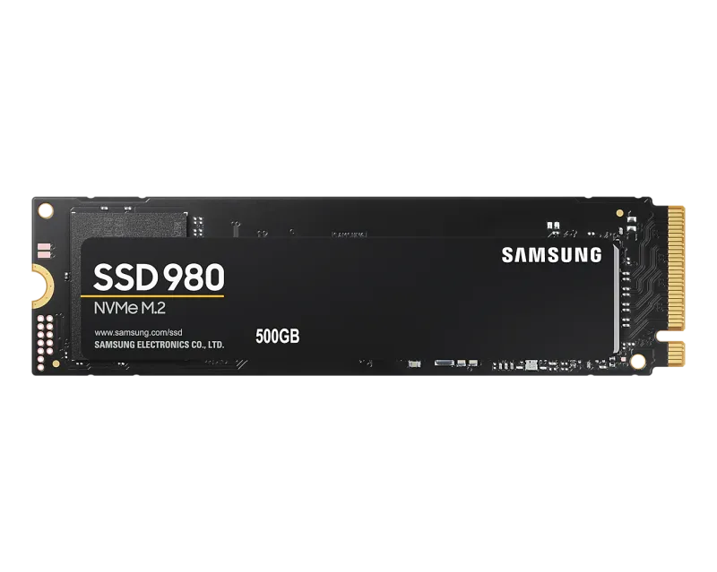 Samsung MZ-V8V500BW 980 SSD 500GB NVMe M.2 2280 PCI-E, R/W speed:3100/2600 MB/s, 8806090572227