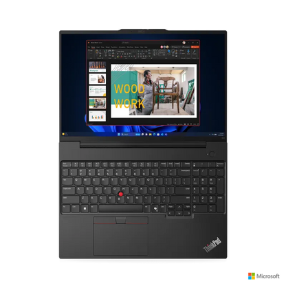 Lenovo 21MA0020RI Laptop ThinkPad E16 Gen 2 (Intel) 16'', 16GB DDR5, 512GB SSD M.2, Windows 11 Pro