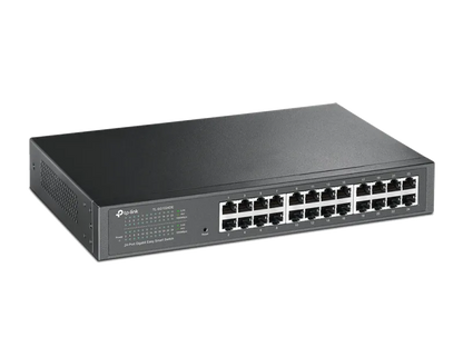 TP-Link TL-SG1024DE TL-SG1024DE switch 24 porturi Gigabit, 1U 19inch Rackmount Easy Smart 48Gbps, 6935364021245