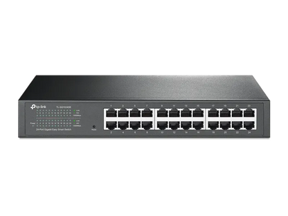 TP-Link TL-SG1024DE TL-SG1024DE switch 24 porturi Gigabit, 1U 19inch Rackmount Easy Smart 48Gbps, 6935364021245