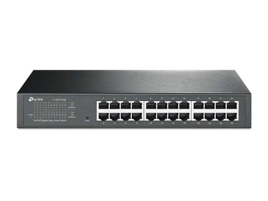 TP-Link TL-SG1024DE TL-SG1024DE switch 24 porturi Gigabit, 1U 19inch Rackmount Easy Smart 48Gbps, 6935364021245