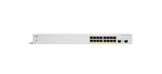 Cisco CBS220-16T-2G-EU CBS220-16T-2G-EU Switch 16 porturi 10/100/1000 Mbps Montare in rack Smart, 889728344463