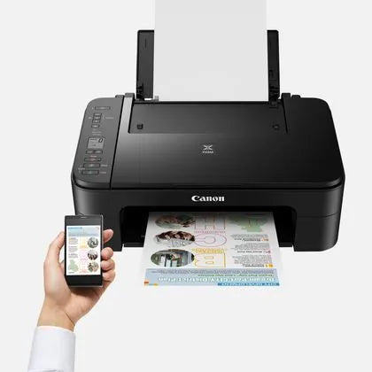 Canon 3771C006AA Pixma TS3350 Black Multifunctional inkjet color A4 (Printare, Copiere, Scanare), 4549292143867