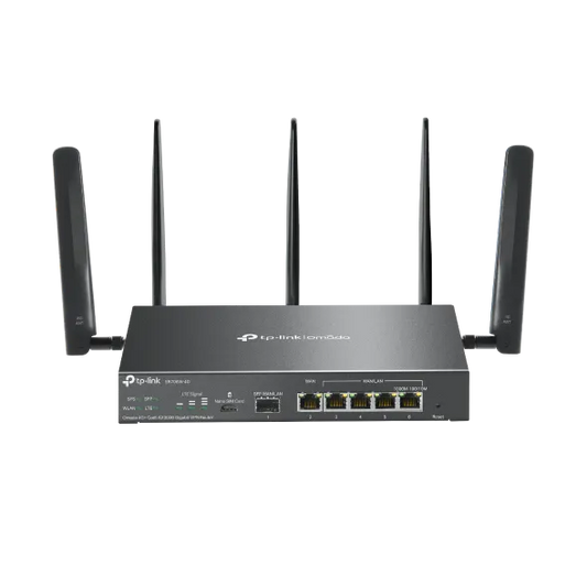 TP-Link ER706W-4G Router VPN Omada AX3000, Wi-Fi 6, dual band, MU-MIMO, AX3000, Ethernet LAN, 4G, 4895252500714