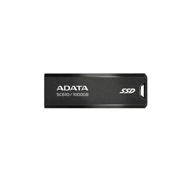 ADATA SC610-1000G-CBK/RD SSD Extern 1000GB USB 3.1 BLACK, 4711085945051