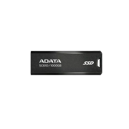 ADATA SC610-1000G-CBK/RD SSD Extern 1000GB USB 3.1 BLACK, 4711085945051