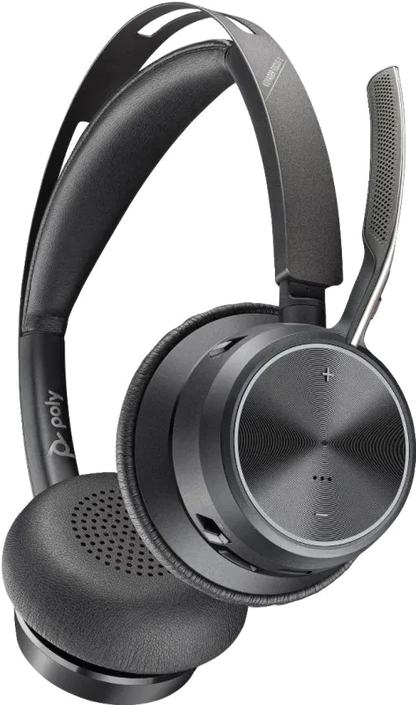 HP 9T9J3AA Poly Casca Voyager Focus 2 UC, Binaural, On-Ear, USB-C/A, 198122157211