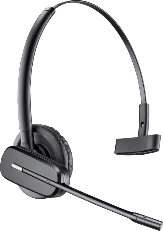 HP 85T27AA Poly CS540 Wireless Earbud, Behind-the-ear Mono Earset, Headband and Earloops, 197497579956