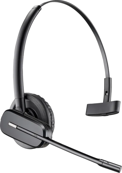 HP 85T27AA Poly CS540 Wireless Earbud, Behind-the-ear Mono Earset, Headband and Earloops, 197497579956