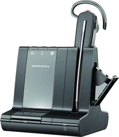 HP 8D3F4AA Poly Casca Savi Office 8245-M UC DECT wireless, Convertible. cu stand incarcare, 196548579334