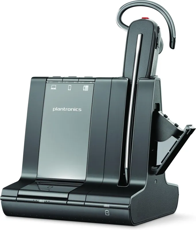 HP 8D3F4AA Poly Casca Savi Office 8245-M UC DECT wireless, Convertible. cu stand incarcare, 196548579334