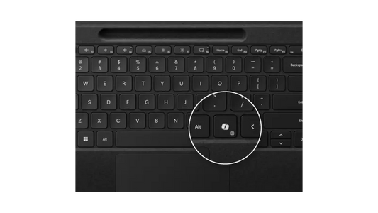 Microsoft ZRA-00008 Surface Pro Flex Keyboard, Pen Storage, Wireless, CoPilot Button, Black