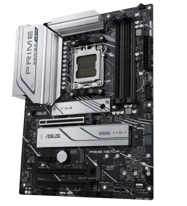 Asus PRIME X670-P PRIME X670-P Placa de baza socket AM5 DDR5 ATX RAID: 0, 1, 10 Ethernet 2.5 Gb, 4711081892816