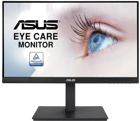 Asus VA229QSB monitor 21.5inch FHD 1920x1080px IPS 75Hz 5ms HDMI DP D-SUB RJ45, 4718017838658