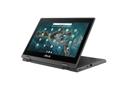 Asus CR1100FKA-BP0401 ChromeBook Flip laptop 11.6inch HD Celeron N5100 8GB 64GB eMMC Chrome OS, 4711387666562