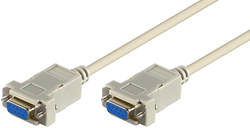 MicroConnect SCSENN2 Cablu Serial RS232 (D-SUB 9-pin), 1:1, Female-Female, 2m, 5705965867532