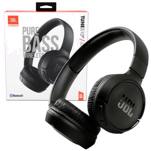 JBL JBL510BTBLACK Tune 510 Casti Wireless Bluetooth On Ear Autonomie 40 ore Negru, 6925281982804