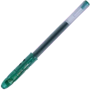 Pilot PBLSG7G Roller cu gel 0.7mm SUPERGEL unica folosinta Verde