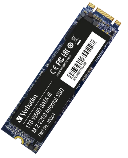 Verbatim 49364 VERBATIM 49364 SSD VI560 S3 M.2 1 TB, 23942493648