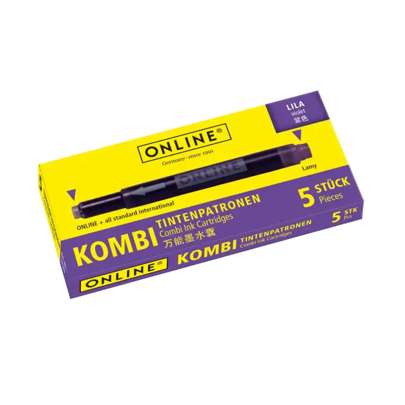 OEM ON017143 Lamy Online Combi rezerve cerneala mov