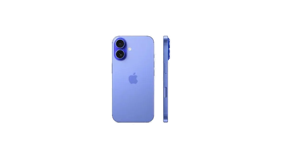 Apple MYEC3ZD/A iPhone 16 128GB Ultramarine, 195949822506