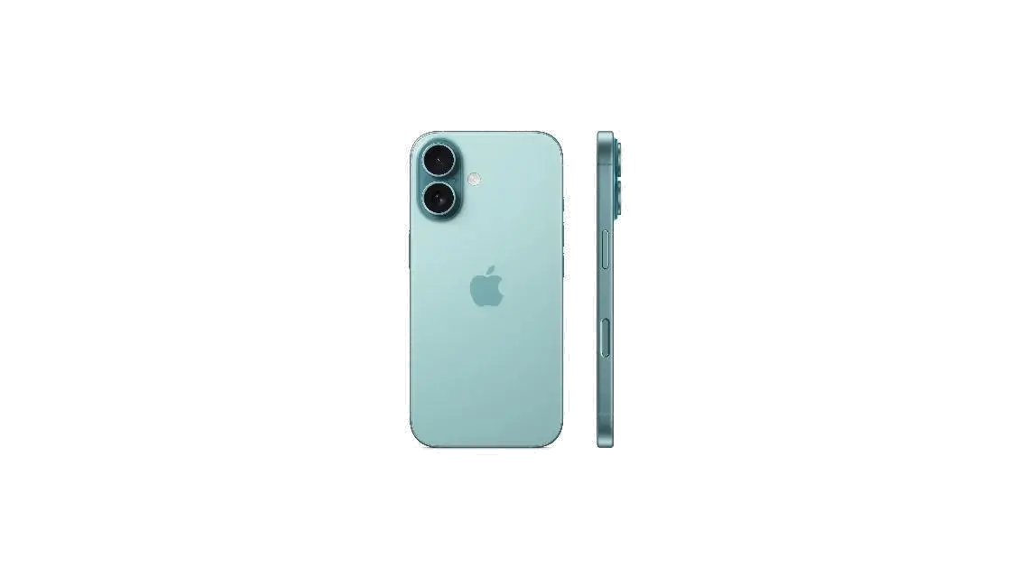 Apple MYEJ3ZD/A iPhone 16 256GB Teal, 195949823589