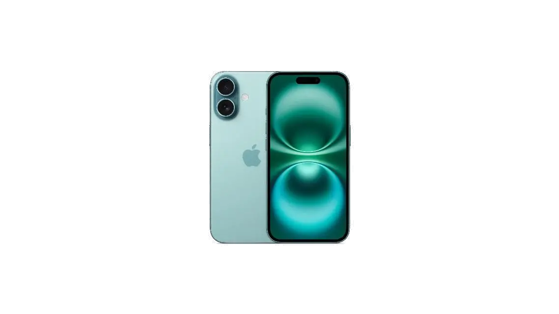 Apple MYEU3ZD/A iPhone 16 512GB Teal, 195949824487