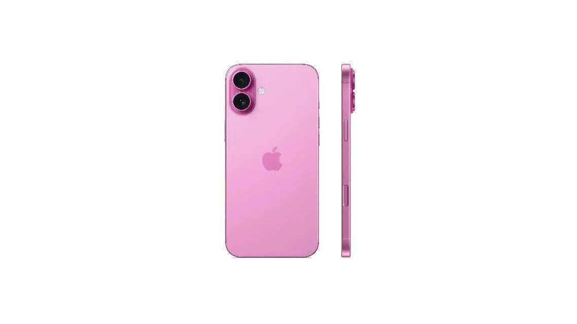 Apple MXVW3ZD/A iPhone 16 Plus 128GB Pink, 195949722646